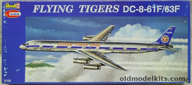 Revell 1/144 Douglas DC-8-61F / DC-8-63F - (DC-8 61) Flying Tigers, 2156 plastic model kit